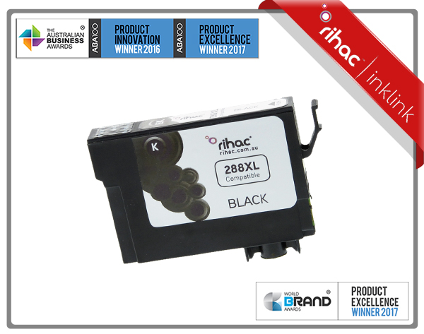 288XL Black Rihac Premium Ink Cartridge