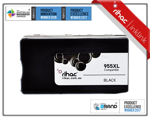 955XL Black Rihac Ink Cartridge