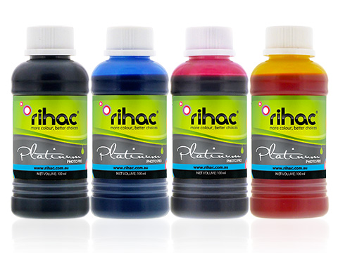 4 x 100ml Dye Ink Set to Suit LC3311 & LC3313 Brother Cartridges