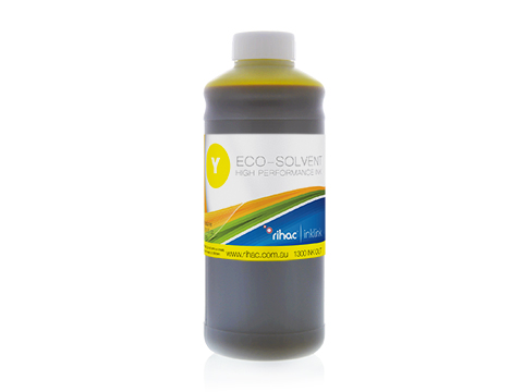 High Performance Eco-Solvent Ink Yellow 1 Litre