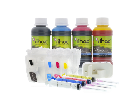 Dye Refillable Cartridge Kit (Short Type) for Brother  LC-3319XL