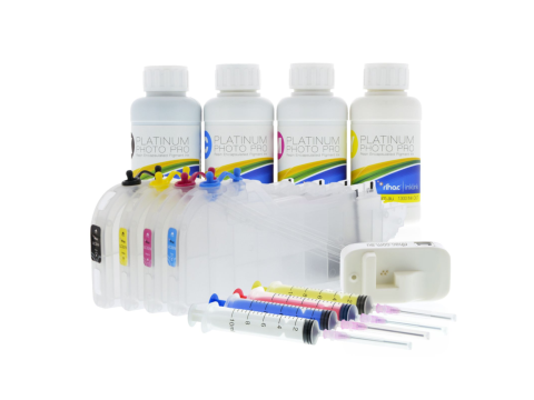 Pigment (Long Type) Refillable Cartridge Kit for Brother  LC-3319XL