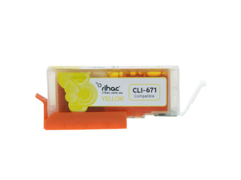 CLI-671XL Yellow Premium Single Use Cartridge