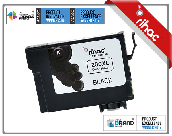 200XL Black Premium Single Use Cartridge