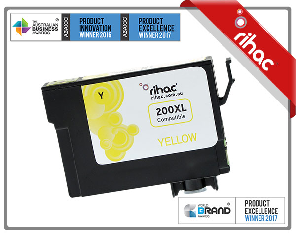 200XL Yellow Premium Single Use Cartridge