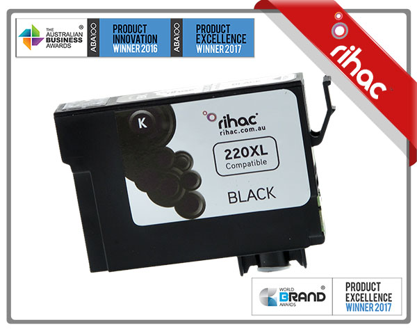220xl Black Premium Single Use Cartridge