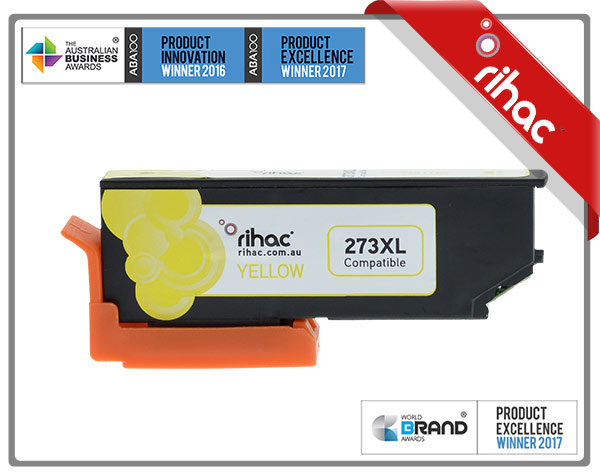 273XL Yellow Premium Single Use Cartridge