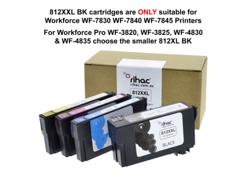 812XXL Rihac Ink Cartridge Set