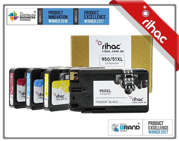 950XL & 951XL Rihac Ink Cartridge Set